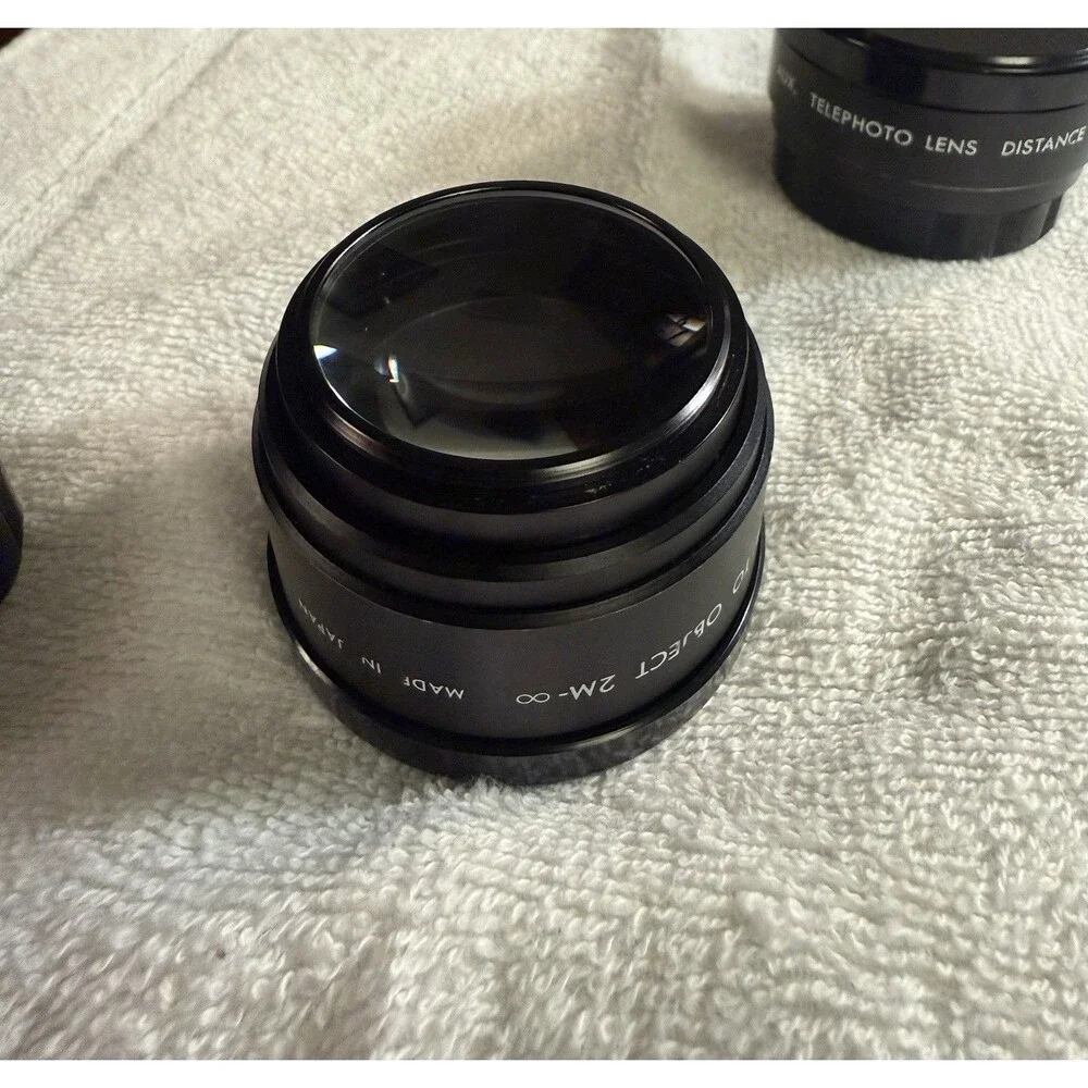 Vintage Sakar Aux Wide Angle Conversion Lens 0.5x 52mm Screw Mount Made in Japan